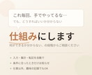 毎回やっている入力・集計作業を自動化します 「これ毎回手でやってるな」を、仕組みにします イメージ2