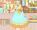 ポップでカラフルなキャラクターイラストお描きします あなたの好きを世界ごと描きます。 イメージ3