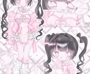 詰め込みイラスト作成します ごちゃごちゃ感が可愛い詰め込みイラスト！ イメージ4