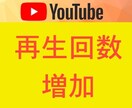 YouTubeの再生回数1000回増やします Youtube/再生回数/30日保証/アルゴリズム イメージ1