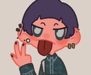 アイコンイラスト描きます かわいいイラストをTwitterなどのアイコンに！ イメージ3