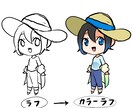 5月は特別価格！使いやすいミニキャラを描きます 【商用利用OK】アイコンやTRPG、ゲーム制作にピッタリ！ イメージ2