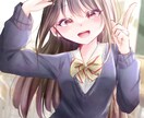 イラスト、アイコン制作を可愛らしい絵柄で描きます まずは画像を見てね！絵描き歴6年以上の私が制作いたします☺️ イメージ1