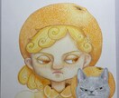 レトロで可愛いフォルムのキャラクターを描きます あなただけのオリジナルなキャラクターを作ってみませんか？ イメージ2