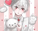ご要望に沿った雰囲気あるイラストお描きします SNSアイコンや立ち絵、一枚絵、動画サムネイル／イラストなど イメージ2