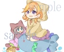 イラスト、ミニキャラ描きます コロリとかわいい！をお届けします イメージ5