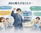 法人向け 社内AI活用を業務レベルから設計します 社内で同じ質問が何度も飛び交っていませんか？ イメージ3