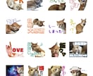 ペットの写真を使って作成します 普段使いから特殊用語まで承ります イメージ1
