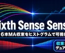相場の“気配”を6感で読むMT4インジ提供致します 6感で捉える、値動きの“溜め”と“伸び”。 イメージ1