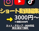 Instagram・TikTok動画編集します 視聴者に伝わるテンポの良い動画を丁寧に制作します！ イメージ1