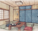 手描き風の温かみのある内外観パース1cut作ります 3DパースからPhotoshop・AIで手描き風に仕上げます イメージ6
