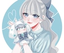 低価格で可愛いアイコン描きます 新サービスにつきセール中！低価格＆高クオリティで作成します イメージ1