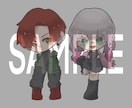 動画編集にも使えるSDイラスト描きます 商業利用OK！表情差分やアイコンの作成も！ イメージ2