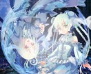 イラスト制作します キャラクターメインイラスト　背景あり イメージ1