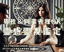 男性＆同業者様OK✨霊感霊視で鑑定します 仕事、恋愛、対人関係などの日常のお悩み相談 イメージ1