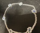 あなたの好きな色で作成します 最近流行りのビーズアクセサリー♪ぜひ身につけてみませんか？ イメージ1