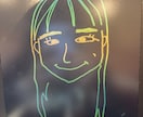 ワンタッチ一発描きします 一期一会のイラストに出会えるはずです。 イメージ3