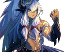 アイコン、ヘッダー、壁紙等作成します かっこよくハイセンスなイラスト描きます！！ イメージ1