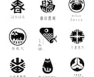 日本伝統の家紋風ロゴを制作いたします ずっと使える和ロゴ専門の経験豊富なデザイナーが制作いたします イメージ3