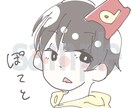 貴方だけのsns用のアイコン描きます sns用の簡単なアイコン作成致します イメージ2