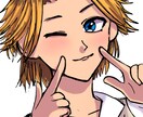 ハキハキとしたポップなキャラクターイラスト描きます アイコンや壁紙などにいかがでしょうか！ イメージ2