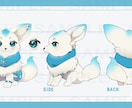 個性的！可愛い動物のVtuberを制作します なりたいを形に！お好きな動物をオリジナルキャラクター化◎ イメージ8
