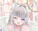 天使イラスト作成します 髪描きおろし、全身対応可能、差分多数 イメージ1