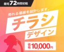 反響爆上げ！修正無制限チラシ制作します 最短72h初稿、深夜も即レス対応！ イメージ1