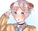 Twitter等SNS用アイコンを描きます アイコン依頼引き受けます。気軽に声かけてください イメージ2