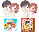 商用可能！可愛いデフォルメイラスト描きます 修正回数無制限！アイコン、配信用、グッズにも使えます♪ イメージ8