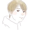 シンプルな似顔絵を描きます あなたの特徴をしっかりキャッチ！ イメージ7