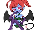 SNS系のデフォルメミニキャラアイコン描きます 貴方だけのキャラを可愛くカッコよく誕生させます！ イメージ2