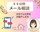 電話が苦手な方へ、お悩み/雑談文字で受けとめます LINE感覚で60分、喜怒哀楽なんでも吐き出してみませんか？ イメージ1