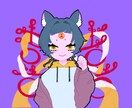 デフォルメアイコン描きます 【ちょっとダークな女の子・男の子が得意です】 イメージ1
