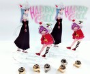 オリジナルのゆらゆら揺れるアクスタ作ります ゆらゆら揺れるアクスタ可愛いオリジナルが出来ます★ イメージ4