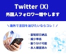 外国人フォロワー1,000人～増やします 【最短即日納品】減少率低｜振分け可能｜本人確認済み イメージ1
