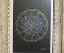 貴方専用《魂の似顔絵》曼荼羅アートをお届けします ◇唯一無二のあなただけの曼荼羅アート◇ イメージ4