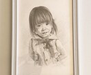 赤ちゃん記念日・成長記録にデッサン似顔絵を描きます 写真を元にデフォルメなしの鉛筆画！贈り物やインテリアにどうぞ イメージ9