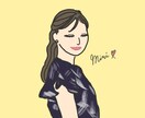 アイコン映え◎オシャレで盛れる似顔絵描きます 「あなたらしい魅力」を表現、世界に一つだけのイラスト イメージ3