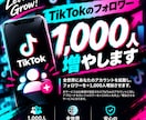 Tiktokのフォロワー1000人増やします 全世界にあなたのアカウントを拡散し、宣伝します。 イメージ1
