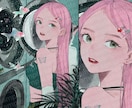 アンニュイで雰囲気のあるイラスト描きます ⭐︎アイコン, サムネイルetc. お気軽にご相談下さい！ イメージ7