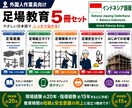 外国人向けの足場の教科書を販売します 現場経験20年作成 外国人向け足場教育5冊 インドネシア語版 イメージ1