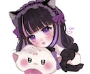キラキラで可愛いイラストを描きます アイコンや1枚絵など多様に使用できる可愛いイラストを描きます イメージ6