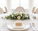 結婚式ꕤ木製ウッドブロックの席札を制作します 10個からオーダー可。木の素材感を活かしたシンプルな席札です イメージ2
