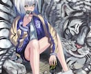 厚塗り風な１枚イラスト描きます ファンタジーなイラスト大歓迎です イメージ7