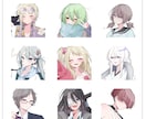 立ち絵制作します はっきりした艶のあるアニメ塗りが得意です！ イメージ4