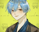 白黒メインでイラスト作成します 納期早い！安い！手軽です！アイコンなどに！ イメージ1