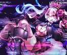 1枚絵、立ち絵制作承ります アイコン、サムネ素材、VTuberなどイラスト全般受付けます イメージ1