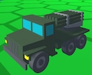 ゲーム用ローポリ3Dモデルを制作します 車両・兵器に強い、Unity導入を考慮したモデルを制作 イメージ10