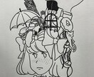 似顔絵等をゆるいタッチでアイコンを描きます あなたの大好きな物や、似顔絵をゆるく表します イメージ5